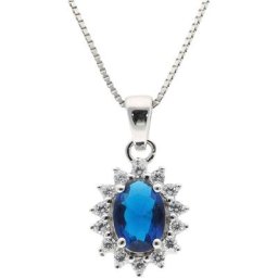 Damen Kette mit Anhänger, 925er Silber