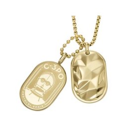 Kette mit ID-Anhänger ""JF04478710"" Star Wars™ C-3PO™, Edelstahl