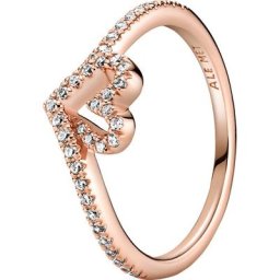 Damen Ring Wishbone, Pandora ROSE