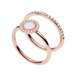 Damen Ring-Set ""JF02666791"", Edelstahl