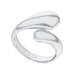 Damen Ring ""Sculptured Drops 35000192"", Edelstahl