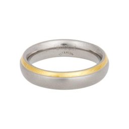 Damen Ring ""0130-08"", Titan