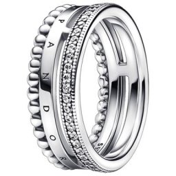 Damen Ring ""Signature 192312C01"", 925er Silber