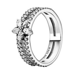 Damen Ring ""Schneeflocke 199236C01"", 925er Silber