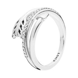 Damen Ring ""Kreisförmiger Pfeil 197830CZ"", 925er Silber