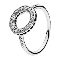 Damen Ring ""Strahlenkranz 191039CZ"", 925er Silber