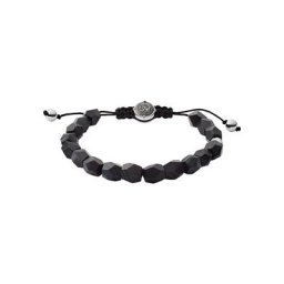 Herren Armband ""DX1134040"", Textil/Edelstahl/Hämatit