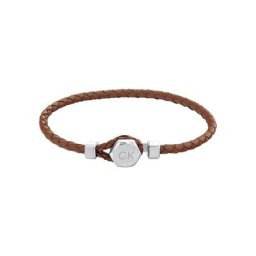 Herren Armband, Leder/Edelstahl