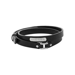 Herren Armband ""DX0971040"", Leder/Edelstahl