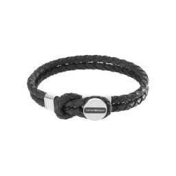 Herren Armband ""EGS2178040"", Leder/Edelstahl