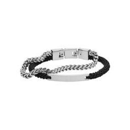 Herren Armband ""JF03325040"", Edelstahl/Nylon
