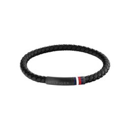 Herren Armband ""2790403"", Edelstahl/Leder