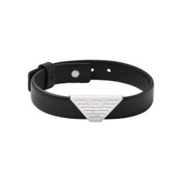 Herren Armband ""EGS2985040"", Leder/Edelstahl