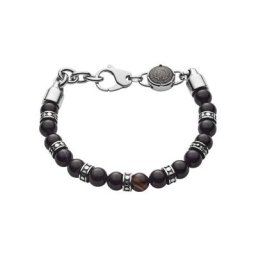 Herren Armband ""DX1163040"", Edelstahl/Achat