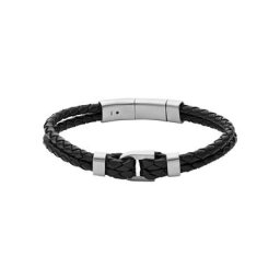 Herren Armband ""Heritage JF04202040"", Leder/Edelstahl