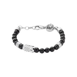 Herren Armband ""DX0847040"", Edelstahl mit Achat