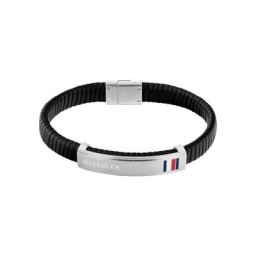 Herren Armband ""2790349"", Leder/Edelstahl