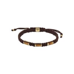 Herren Armband ""JF04471710"", Textil mit Tigerauge