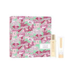 Lacoste Damendüfte Pour Femme Geschenkset Eau de Parfum Spray 50ml + Body Lotion 50ml 1 Stk.