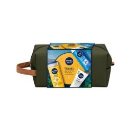 NIVEA Geschenksets Für Ihn Geschenkset Active Energy Duschgel + Sensitive Waschgel + MEN Strong Power Shampoo 1 Stk.