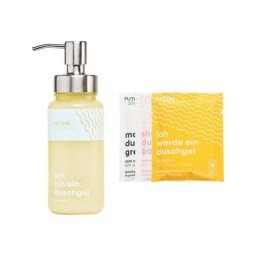 FUTURE STORIES Körperpflege Duschgel Mango & Wald & Kokos Geschenkset Duschgel Pulver Refill Mango & Orange 20 g + Duschgel Pulver Refill Kokos & Tonka 20 g + Duschgel Pulver Refill Wald & Wellness 20 g + Pumpspender 1 Stk.