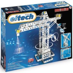 Eitech Metallbaukasten Universalhebebrücke / Kran, (270 St), Made in Germany