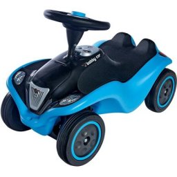 BIG Rutscherauto BIG-Bobby-Car NEXT, Blau, mit Doppelscheinwerfern und Hupe, Made in Germany