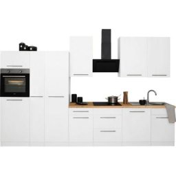 wiho Küchen Küchenzeile Unna, mit E-Geräten, Breite 360 cm