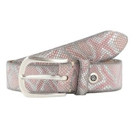b.belt Gürtel Leder Silber Damen