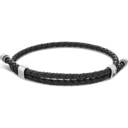 Tommy Hilfiger Tommy Hilfiger Herren-Armband CASUAL Edelstahl, Leder, Textil Braun Braun 32013042 Armbänder & Armreife