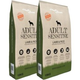 Premium-Trockenhundefutter Adult Sensitive Lamb & Rice 2 x 15 kg Vidaxl n/a