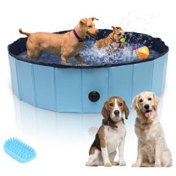 Hundepool Sonstiges Hundezubehör Faltbar Hunde und Katzen Faltbarer Kinder Gut Abgedichtet