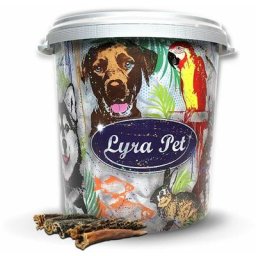 5 kg Lyra Pet® Rinderpansen 12 - 15 cm in 30 l Tonne