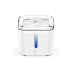 Katzen Hunde Smart Trinkbrunnen, Filterwechselalarm, Wasser Mangel Alarm, Anti-Trocken,