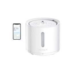 Automatische Intelligenter Trinkbrunnen für Katze und Hund, Drahtlose Wasserpumpe,2L Sichtbarer