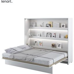 Lenart Schrankbett Wandbett bed concept 14 160x200 horizontal weiß matt