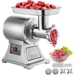 Vevor - 1100W Handels Edelstahl 200kg/hour Fleischwolf Klinge Platte Wurst Stuffer