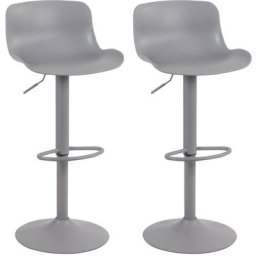 CLP - 2er Set Barhocker Almada Grau