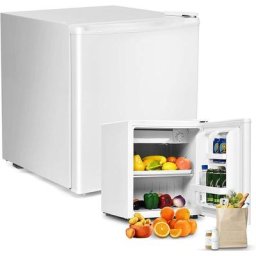 Mini-Kuehlschrank 48L, Kuehl-Gefrier-Kombination mit Temperaturregelung, Getraenkekuehlschrank mit