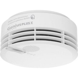 Genius Plus x Modell 2020 Funk-Rauchwarnmelder inkl. 10 Jahres-Batterie, auf Funk umrüstba