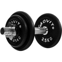 Movit - 10 kg Profi Kurzhantel Set, Gusseisen, Hantel
