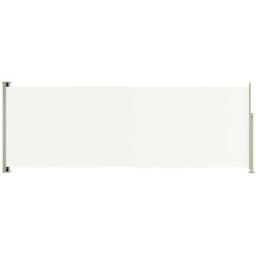 Seitenmarkise Ausziehbar 220x600 cm Creme Vidaxl Creme