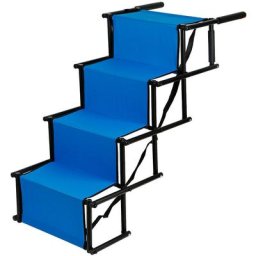 Auto Haustiertreppe Auto Klappbare ,Hundetreppe Stufen Rampe für Hunde, Hunderampe für Autos, LKWs,
