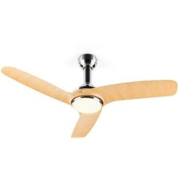 Silent Service Deckenventilator ø: 128 cm, Leistung: 25 Watt Holzoptik - Klarstein