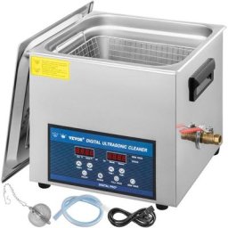 Ultraschallreiniger 10L, Ultraschall Reinigungsgerät 300W, Zweifrequenz-Ultraschallreiniger,