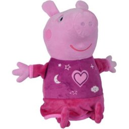 SIMBA Plüschfigur Peppa Pig, Gute Nacht Peppa, mit Sound und Schlummerlicht
