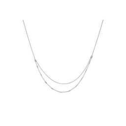 Zeeme Collierkettchen 925/- Sterling Silber Stäbchen 2-reihig
