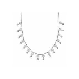 dKeniz Kette mit Anhänger 925/- Sterling Silber Doppel Fundament Silberkette