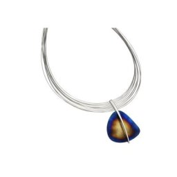 Vivance Collierkettchen 925/- Sterling Silber rhodiniert + Stahl