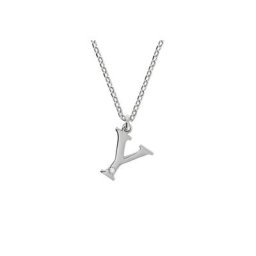 Diamonds by Ellen K. Kette mit Anhänger 925/- Sterling Silber Diamant 0,008ct. Buchstabe Y (Set, 2-tlg)